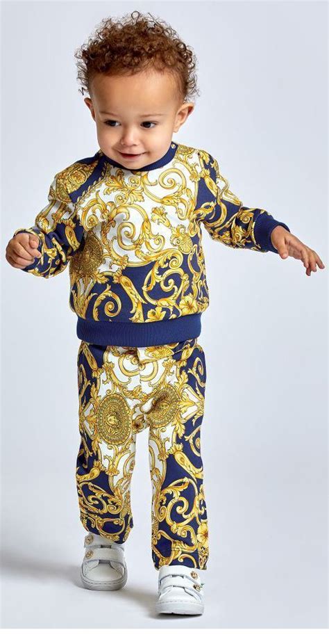 versace shirt for baby boy|Versace tuxedos kids.